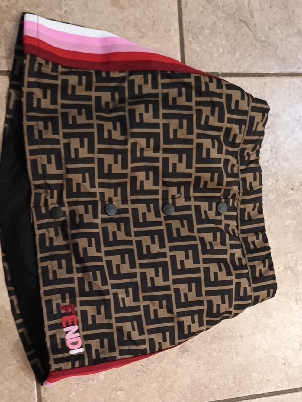 Fendi Girl Mini Skirt